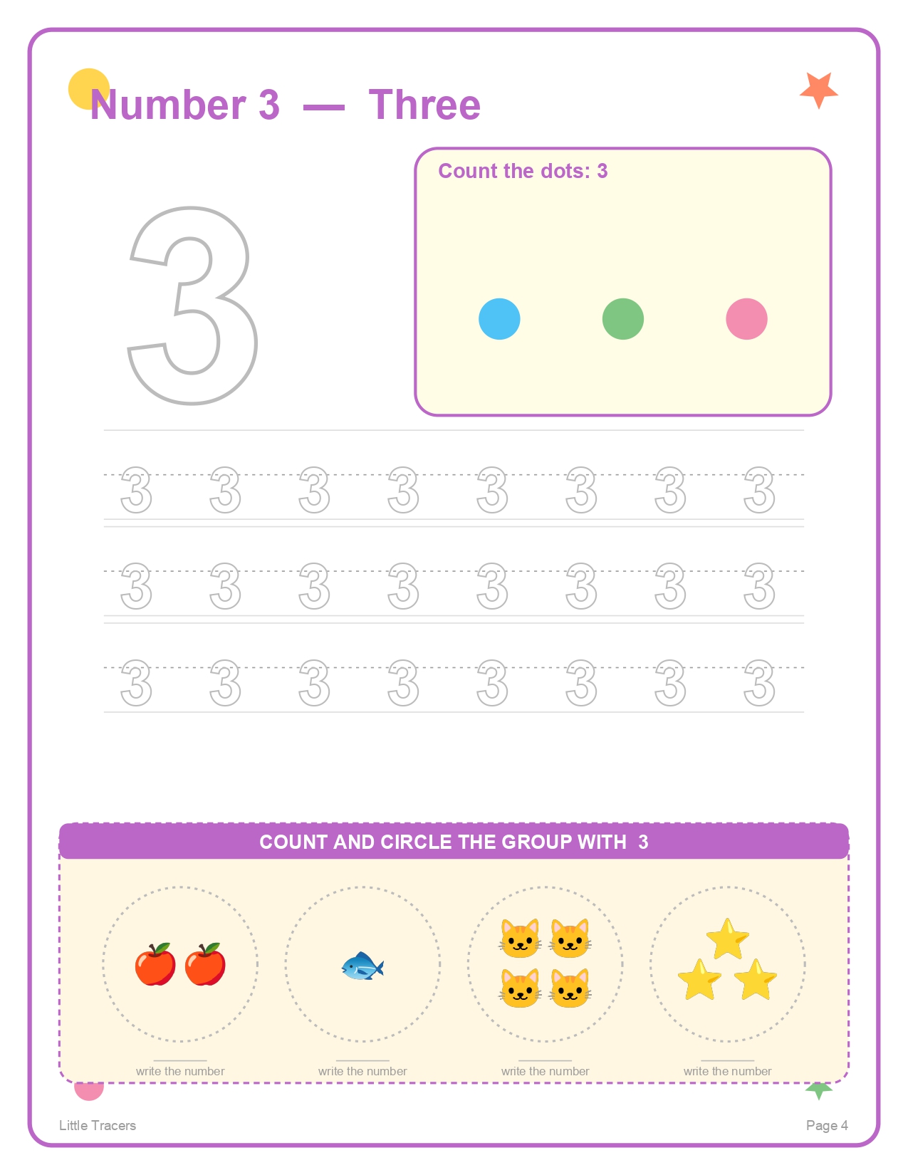 Number 3 — Three