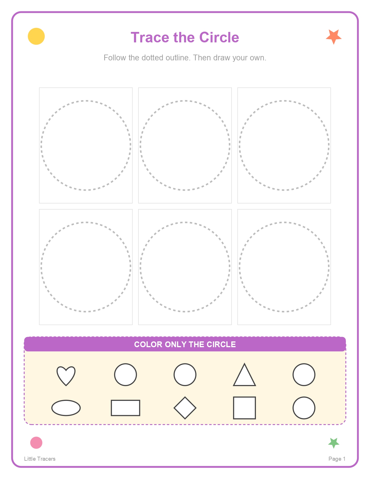 Trace the Circle
